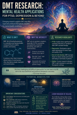 DMT Research: Mental Health Applications for PTSD & Depression