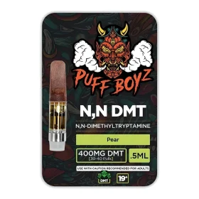 Puff Boyz N,N DMT Pear Cartridge .5ML(400MG)