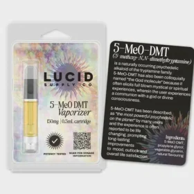 Vaporisateur Lucid Supply Co 5-MeO DMT : cartouche 150 mg/0,5 mL