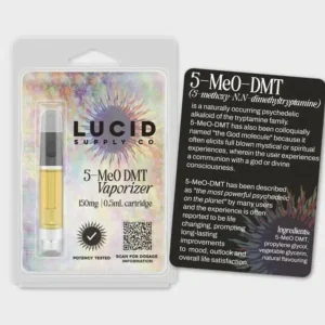 Vaporisateur Lucid Supply Co 5-MeO DMT : cartouche 150 mg/0,5 mL